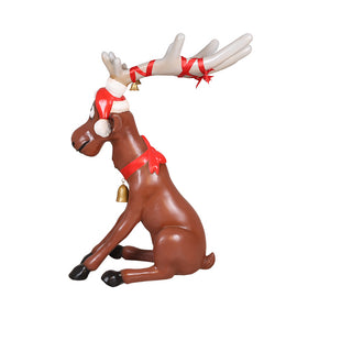 Holiday Deer Resting