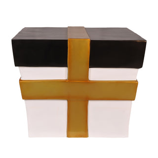 Christmas Parcel 60cm (White/gold)