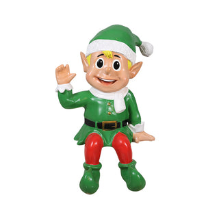Sitting Santa Elf (Special Color)