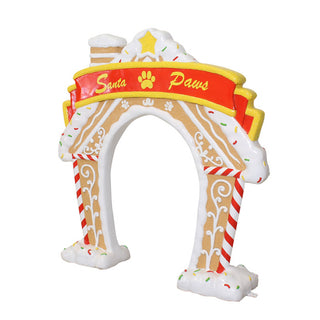 Santa Paws Gingerbread House