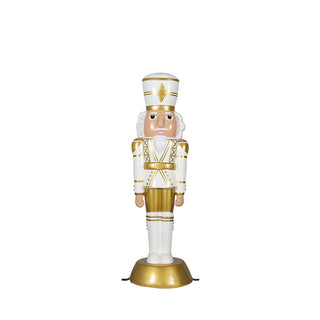 American Christmas Nutcracker 4ft (gold)