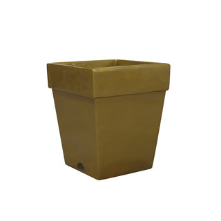 Concrete Planter Gold