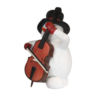 Snowman With Cello