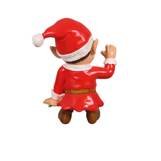 Sitting Santa Elf