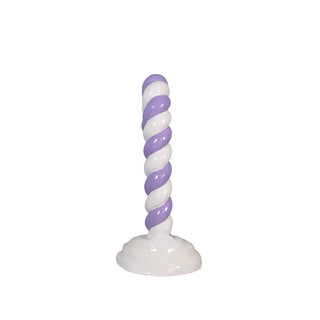 CANDY CANE IN SNOW (PASTEL PURPLE)