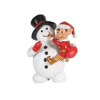 Santa Elf On Snowman (Special color)