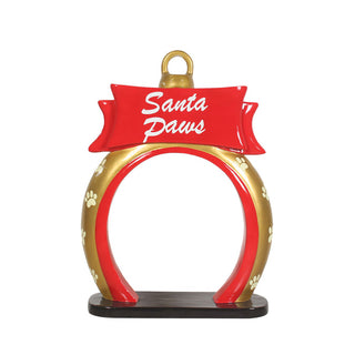 SANTA PAWS - ORNAMENT