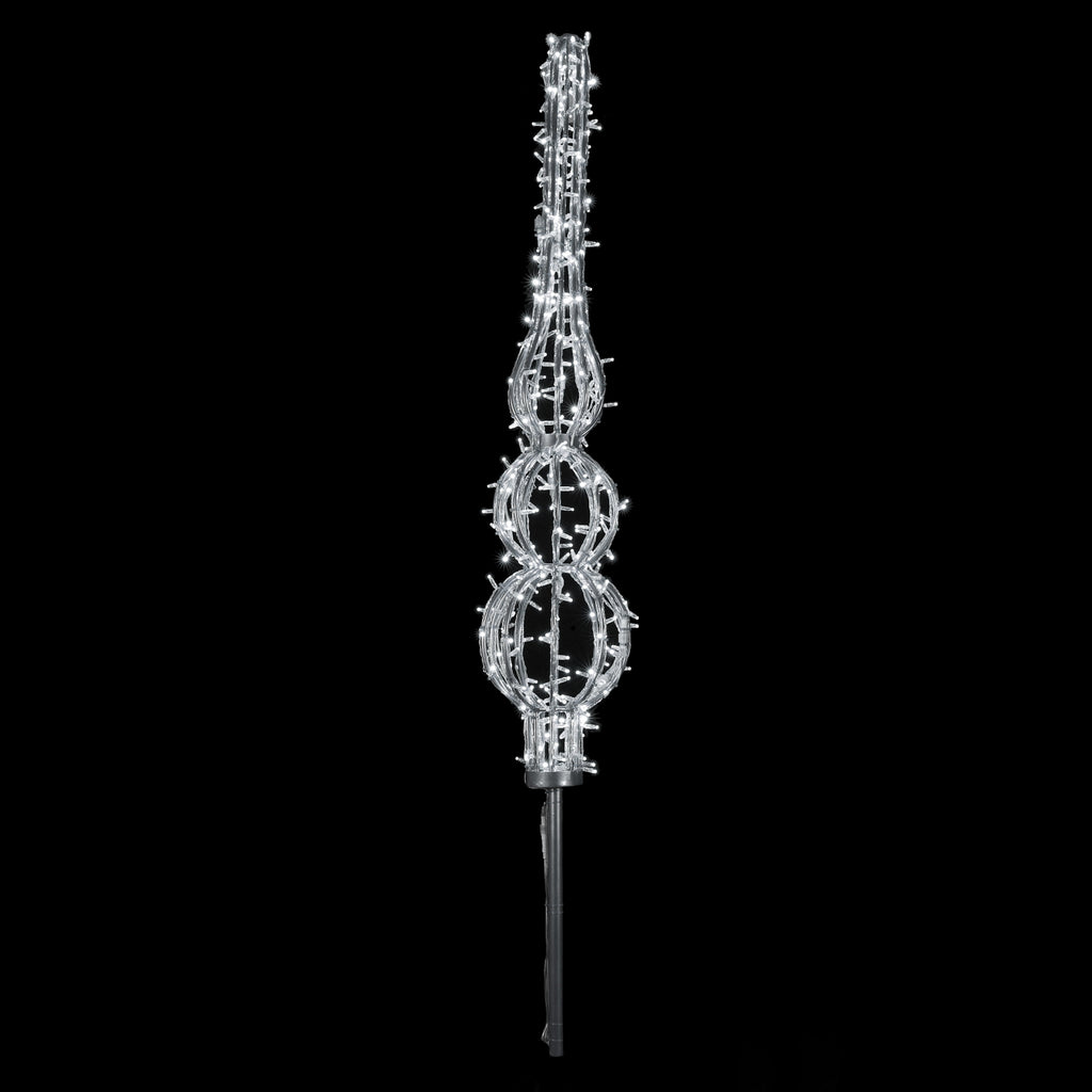 Finial Tree Topper 6ft Cold White – universalstatues