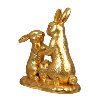 GOLDLEAF BUNNY COUPLE