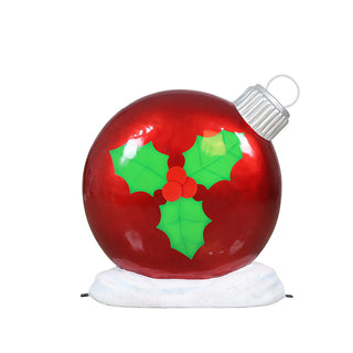 MISTLETOE FLAT ORNAMENT
