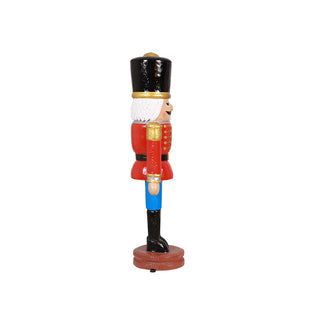 NUTCRACKER WOOD CARVED 100CM (RED)