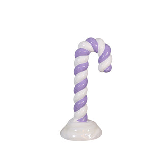 CANDY CANE IN SNOW (PASTEL PURPLE)