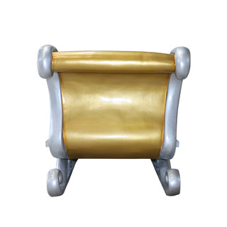 SANTA SLEIGH 4 SEATER (GOLD & SILVER)