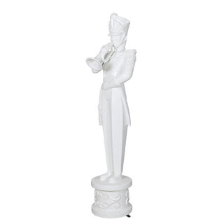 Soldier Playing Trumpet (metallic White)