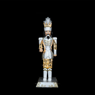 CHRISTMAS NUTCRACKER 6FT. (SILVER)