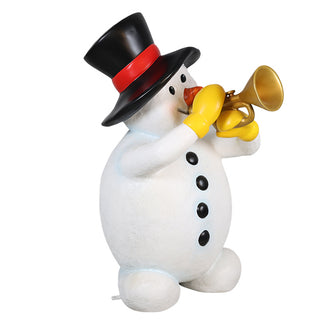 Snowman with Trumpet