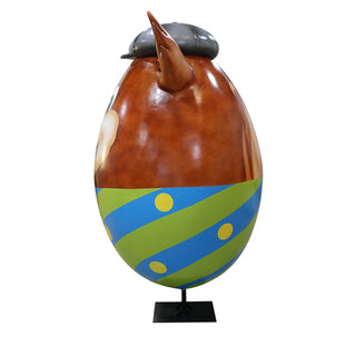 EASTER EGG 180CM WITH METAL PLATE (BUNNY BOY)