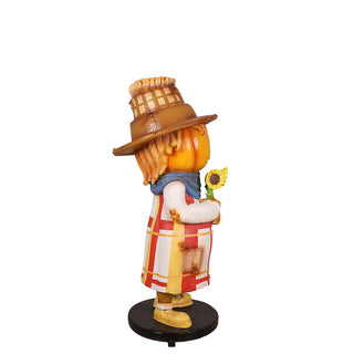 PUMPKIN SCARECROW GIRL