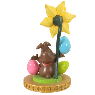 Easter Flower (eggs In Plain Color)