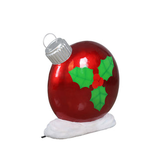 MISTLETOE FLAT ORNAMENT