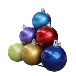 Chirtsmas Ball Stack (10) (Multi-Color)