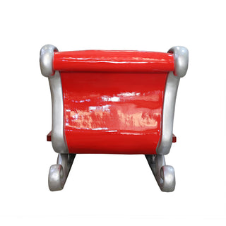 SANTA SLEIGH 4 SEATER (RED/SILVER)