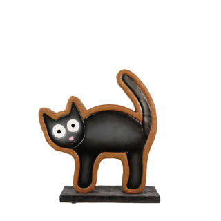 GINGERBREAD BLACK CAT