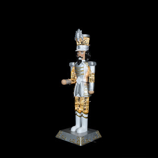CHRISTMAS NUTCRACKER 6FT. (SILVER)