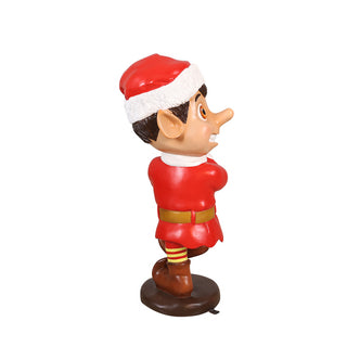 Anxious Santa Elf