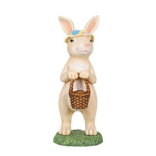 EASTER BUNNY HOLDING BASKET
