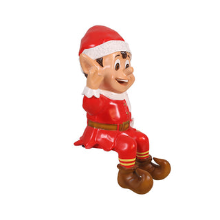 Sitting Santa Elf