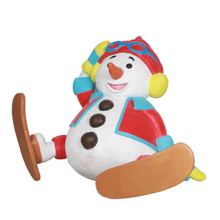 Snowboy Fell From Ski