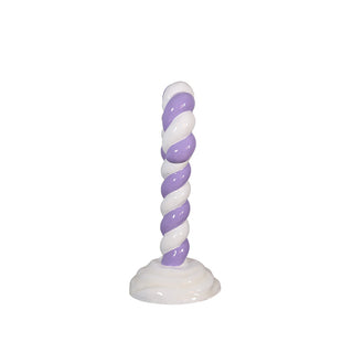 CANDY CANE IN SNOW (PASTEL PURPLE)