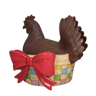 Hen In Easter Basket