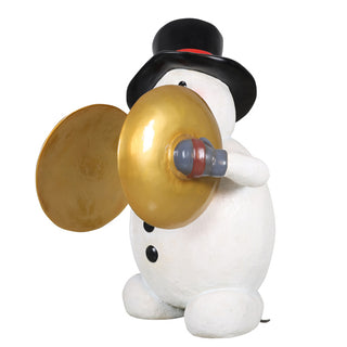 Snowman With Cymbals