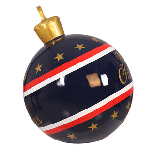 US FLAG ORNAMENT "GOLD MC"