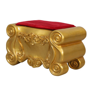 Santa Footrest (Gold/red)