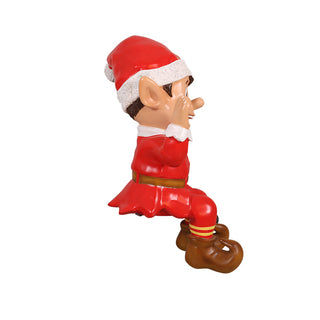 Sitting Santa Elf