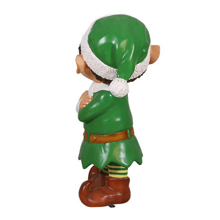 Grumpy Santa Elf (green)