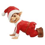 Crawling Santa Elf (Red)