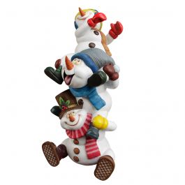 Snowman Brothers Statue