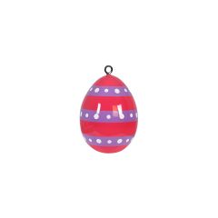 Easter Egg 30 cm Hanging (Stripe and Polka C)