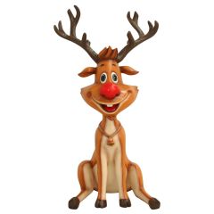 Sitting Reindeer